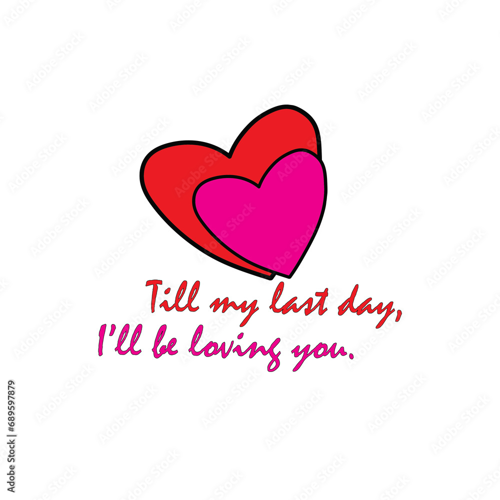 Love Logo Illustration for printing Love Logo Illustration for printing