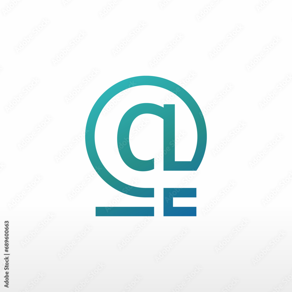 Commercial at(@) initials font logo design for vector, icon, company, business, branding, and others
Commercial at(@) initials font logo design for vector, icon, company, business, branding, and others