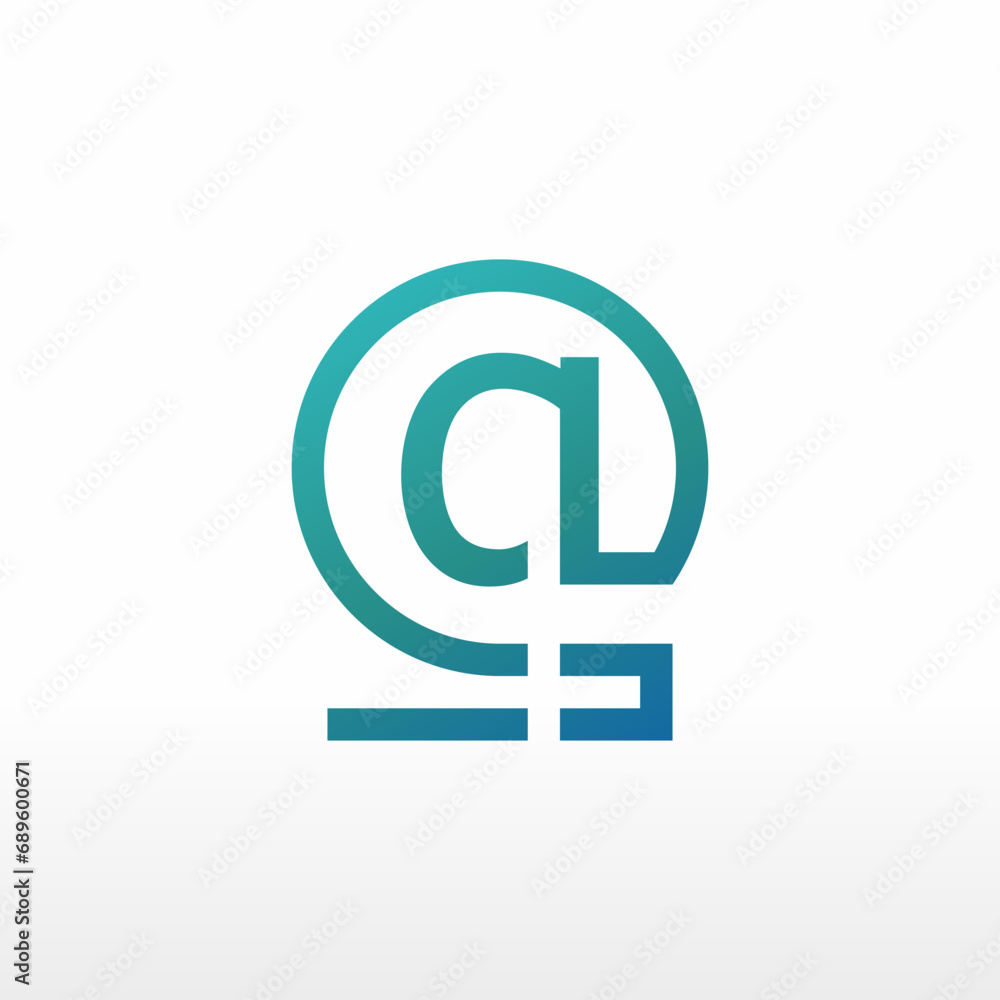 Commercial at(@) initials font logo design for vector, icon, company, business, branding, and others
Commercial at(@) initials font logo design for vector, icon, company, business, branding, and others