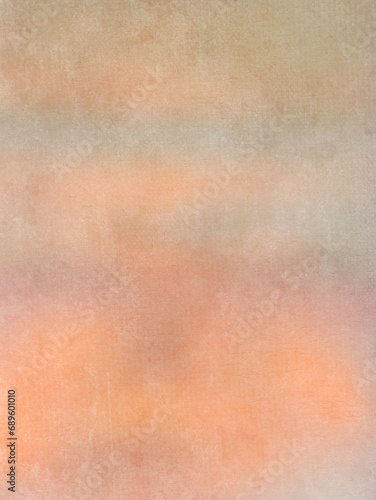 Old paper texture with brown and orange watercolor stains. Destroyed surface. Best for overlay. 