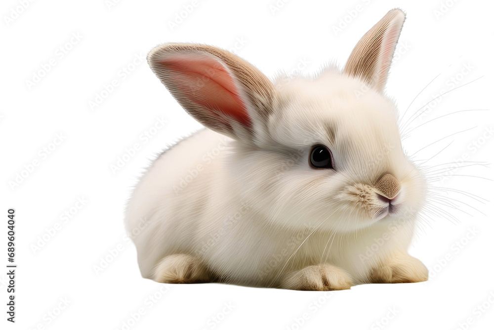a high quality stock photograph of a single bunny isolated on a white background a high quality stock photograph of a single bunny isolated on a white background