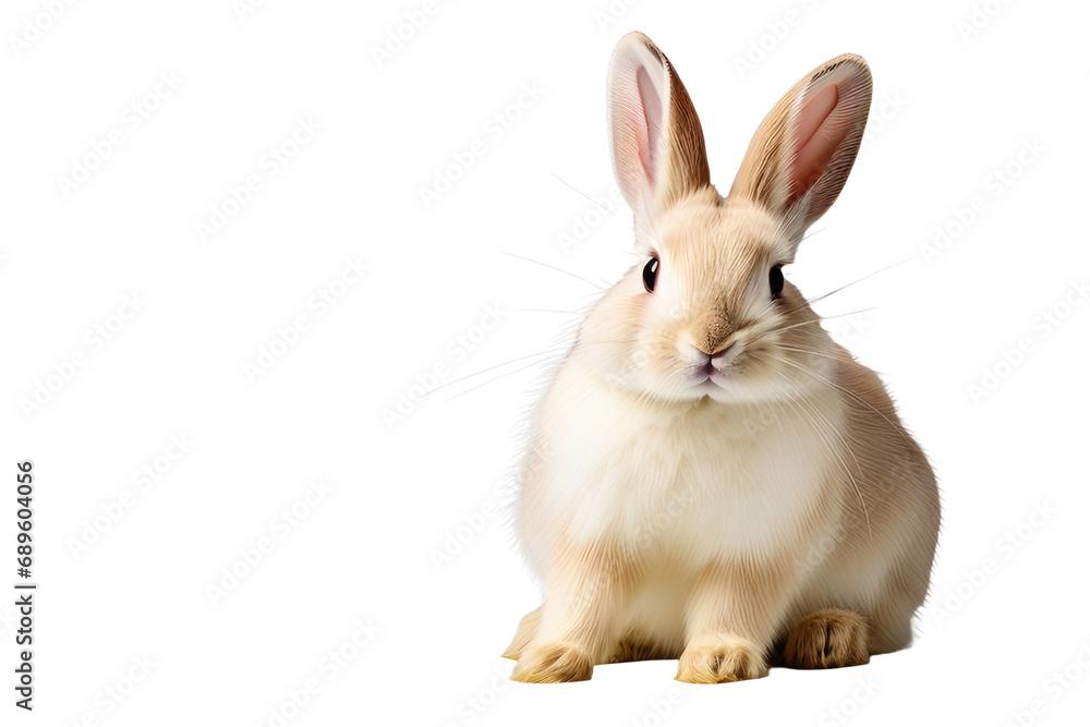 a high quality stock photograph of a single bunny isolated on a white background a high quality stock photograph of a single bunny isolated on a white background