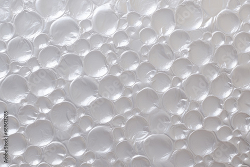 white plastic bubble wrap background © VIRTUALISTIK