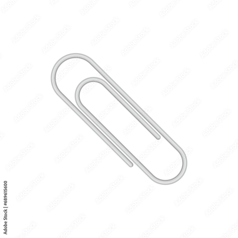 Clip simple icon. Clip simple icon.