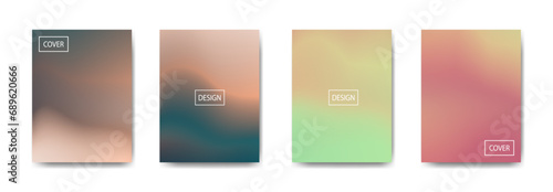 abstract gradient background for poster covers and others