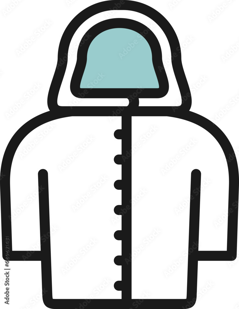Hoodies line icon Hoodies line icon