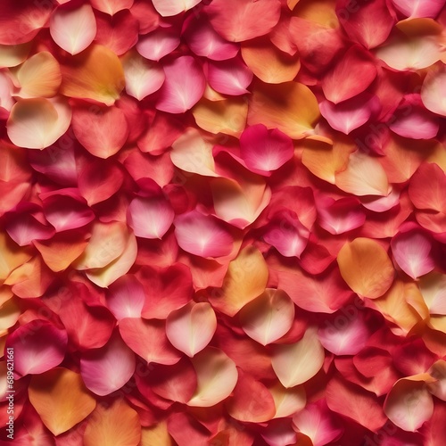 Flower Petals Pattern Background