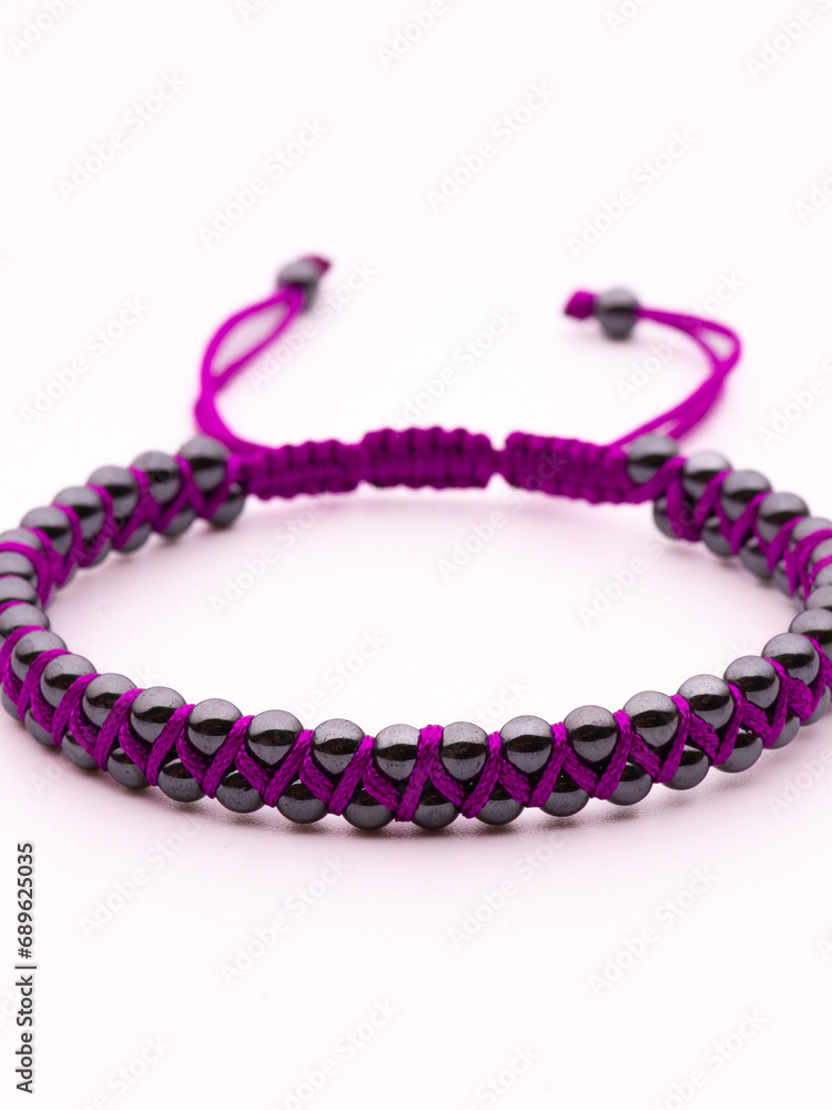 wrist bracelet on a white background