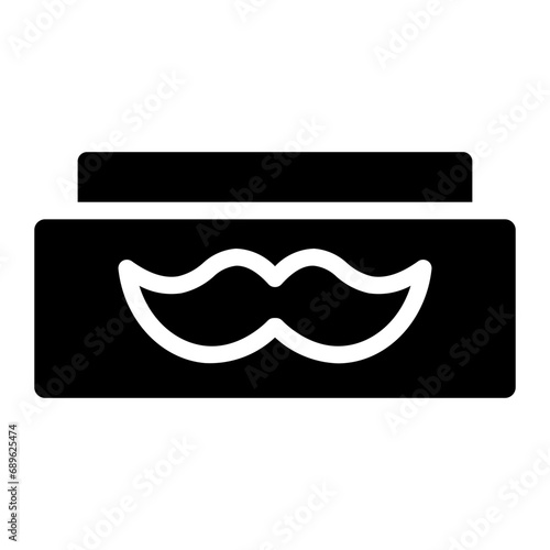 mustache cream glyph