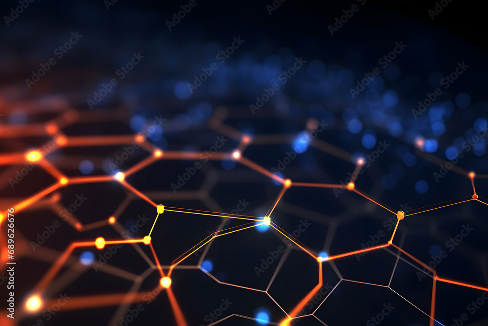 Abstract technology hexagon background. Abstract technology hexagon background.