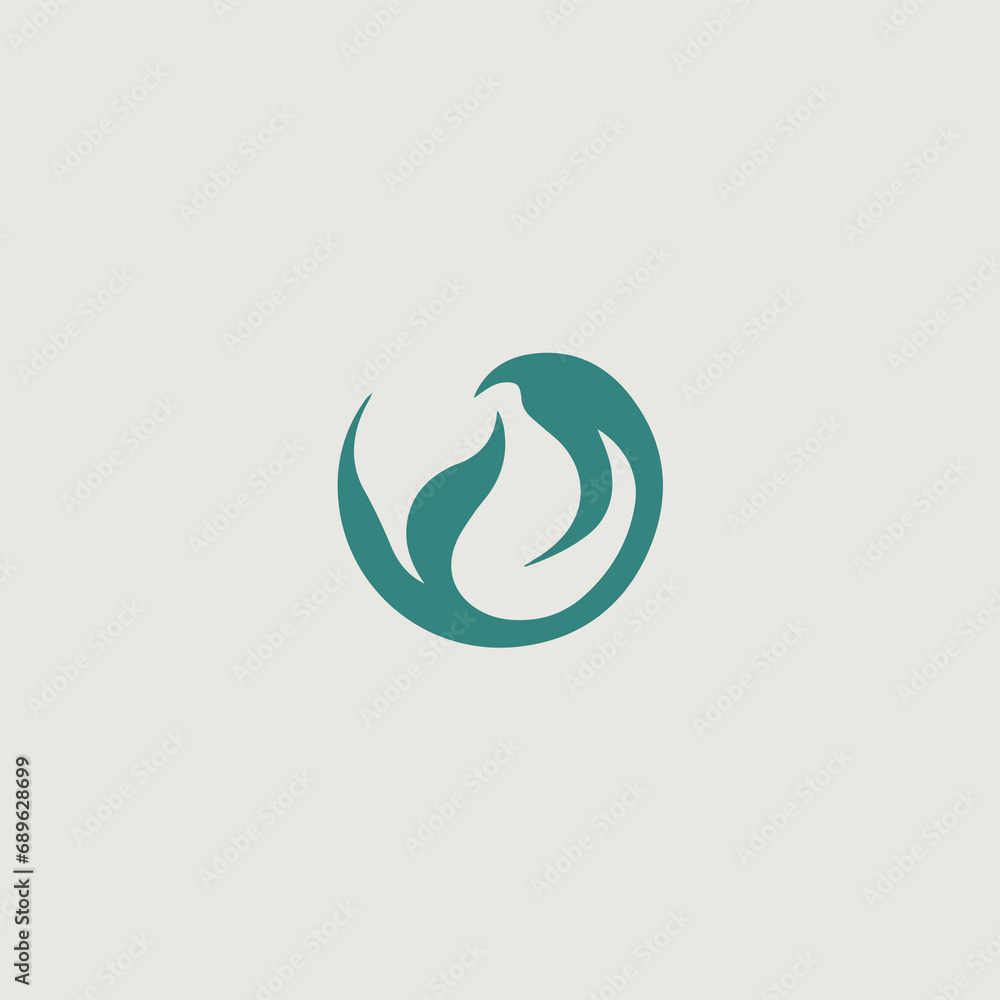 Obraz premium グローバル系ロゴのベクター画像