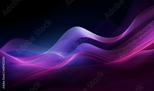 abstract purple background, Generative AI