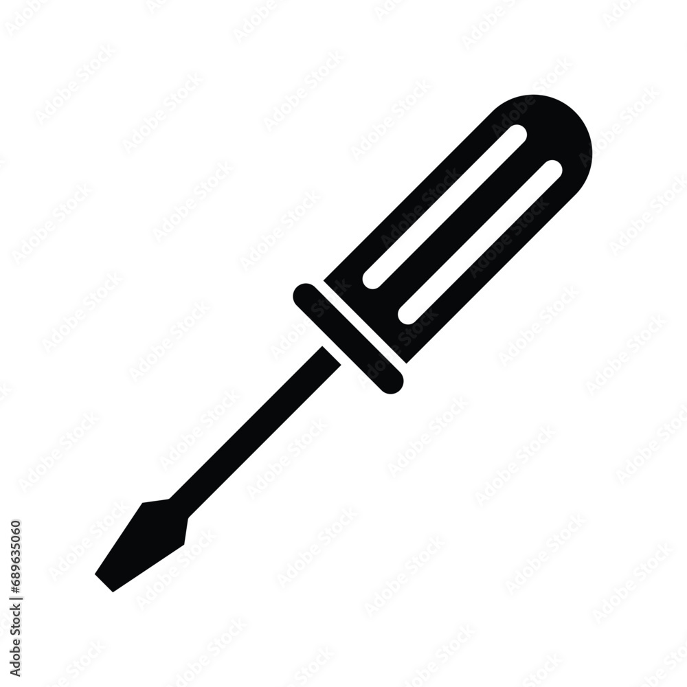 screwdriver icon vector design template simple and clean screwdriver icon vector design template simple and clean