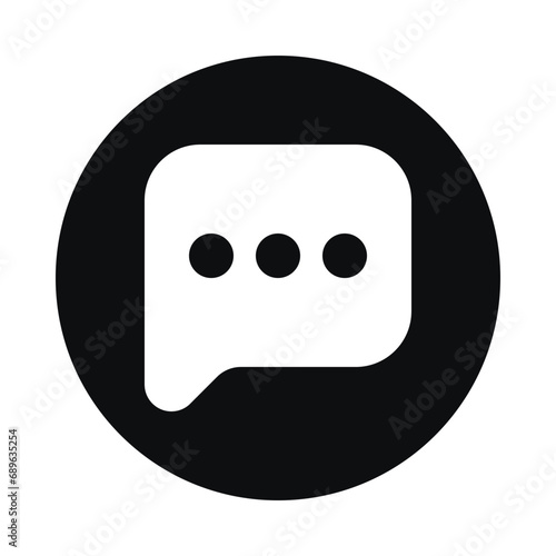 chat bubble messages icon
