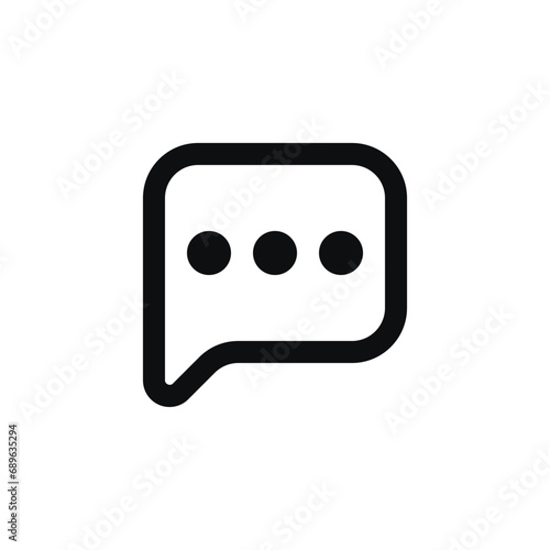 chat bubble messages icon