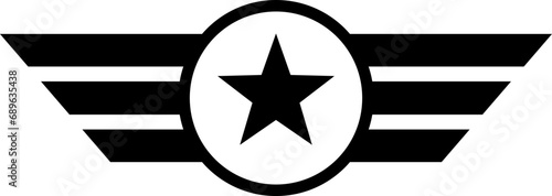 Emblem pilot icon photo