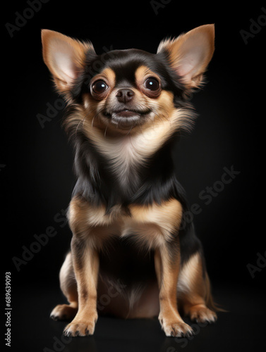 Chihuahua Dog Studio Shot Isolated on Clear Background, Generative AI © Vig