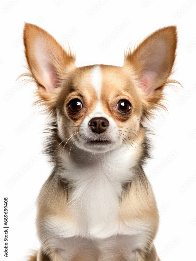 Chihuahua Dog Studio Shot Isolated on Clear Background, Generative AI Chihuahua Dog Studio Shot Isolated on Clear Background, Generative AI
