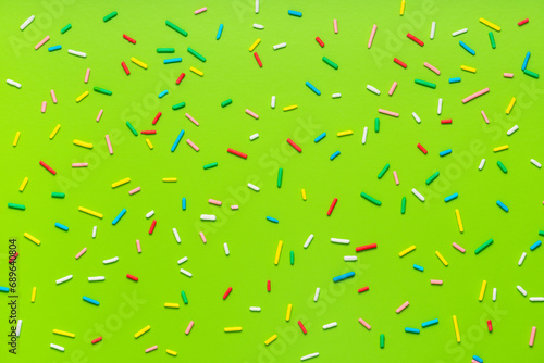 trendy pattern of colorful sprinkles for background of design banner, poster,...