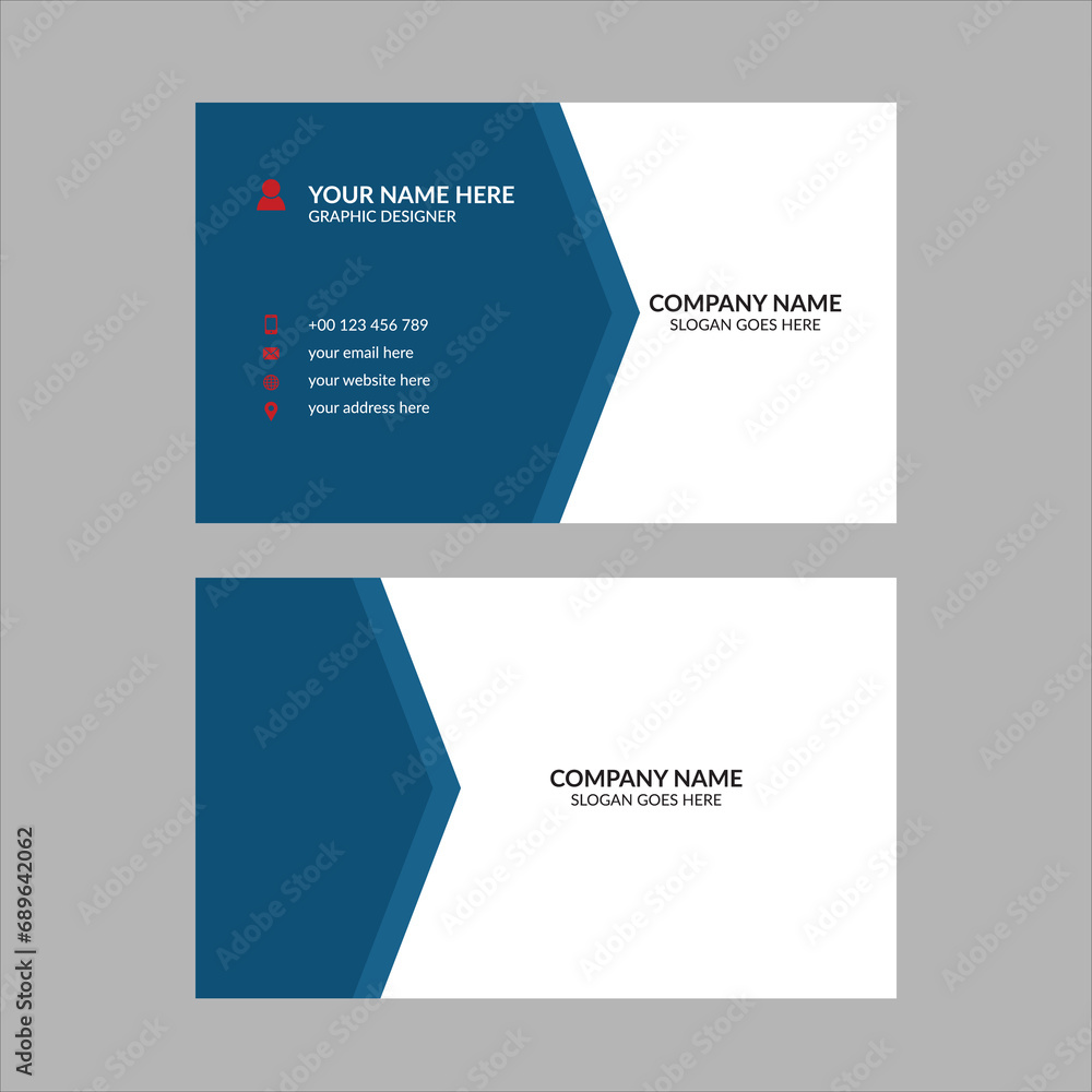 modern business card template