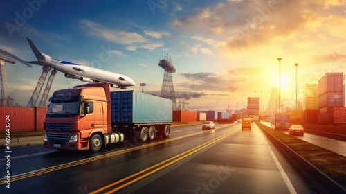 Global business logistics and transportation