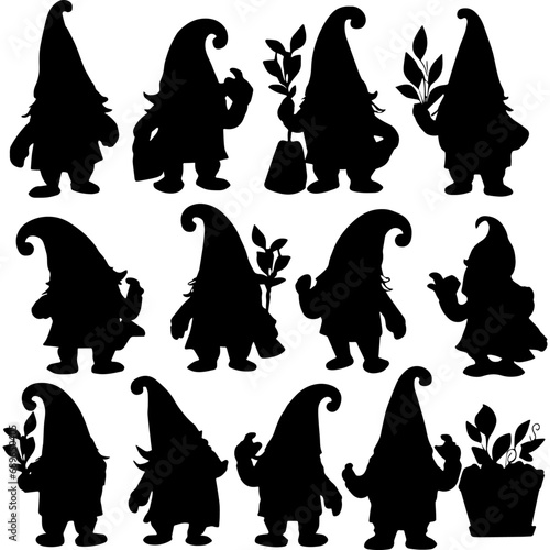Silhouettes de lutins
