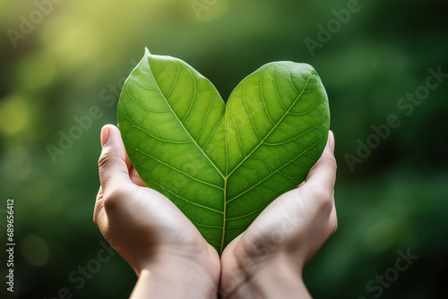 Care for the environment ecology save the world and love nature generative ai image photo