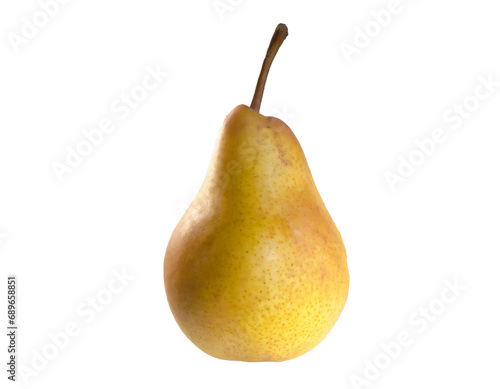 Pear; isolated