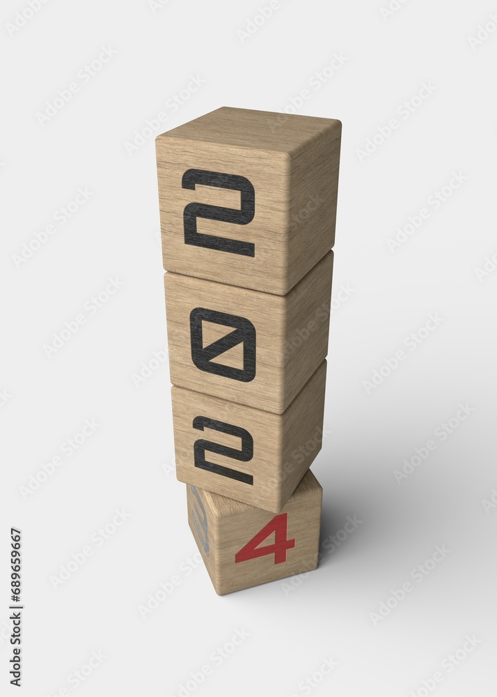 wooden texture happy new year changes boxes form 2023 to 2024 wooden texture happy new year changes boxes form 2023 to 2024