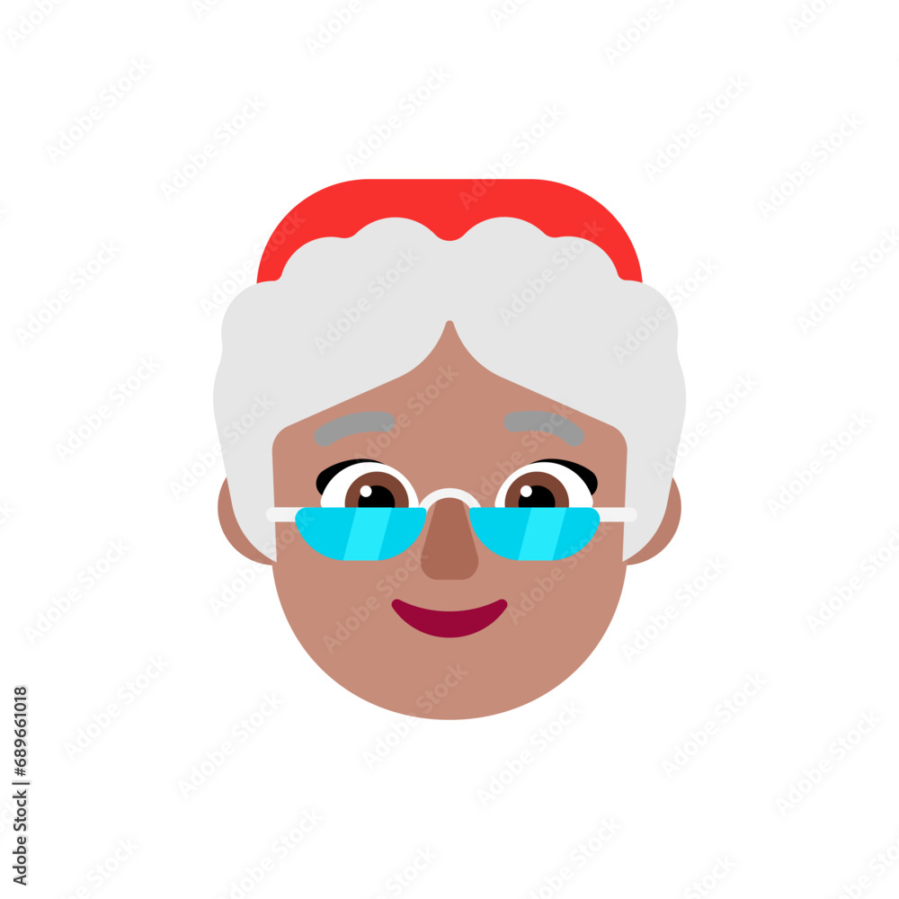Mrs. Claus: Medium Skin Tone Mrs. Claus: Medium Skin Tone