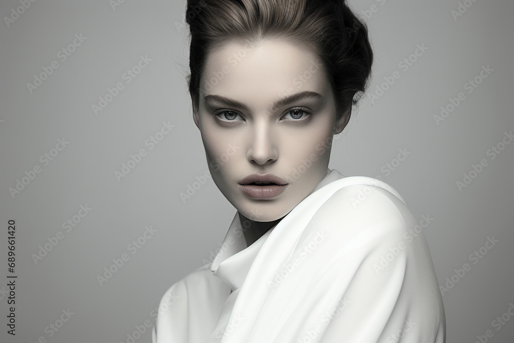 Generative AI magazine edition of attractive girl popular star fashion and beauty theme Generative AI magazine edition of attractive girl popular star fashion and beauty theme