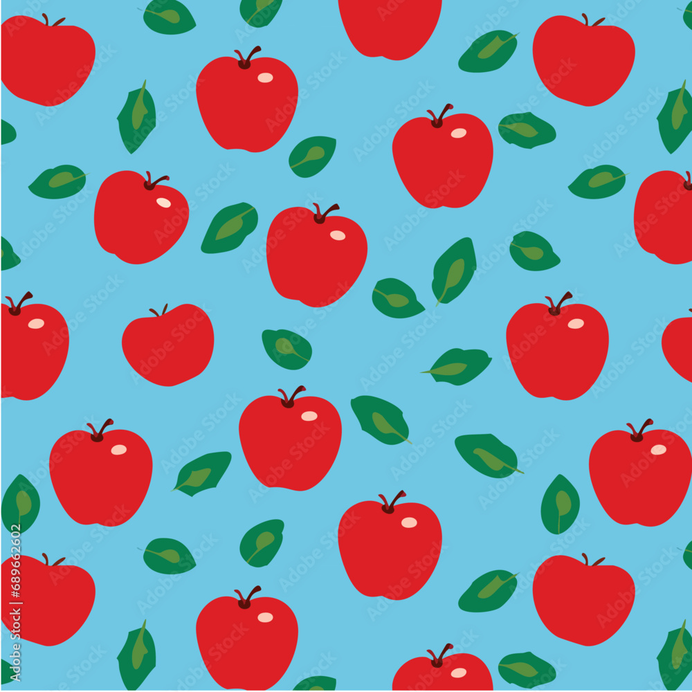 Pattern ready for use, VECTOR fruit illustration tropic cherry Pattern ready for use, VECTOR fruit illustration tropic cherry
