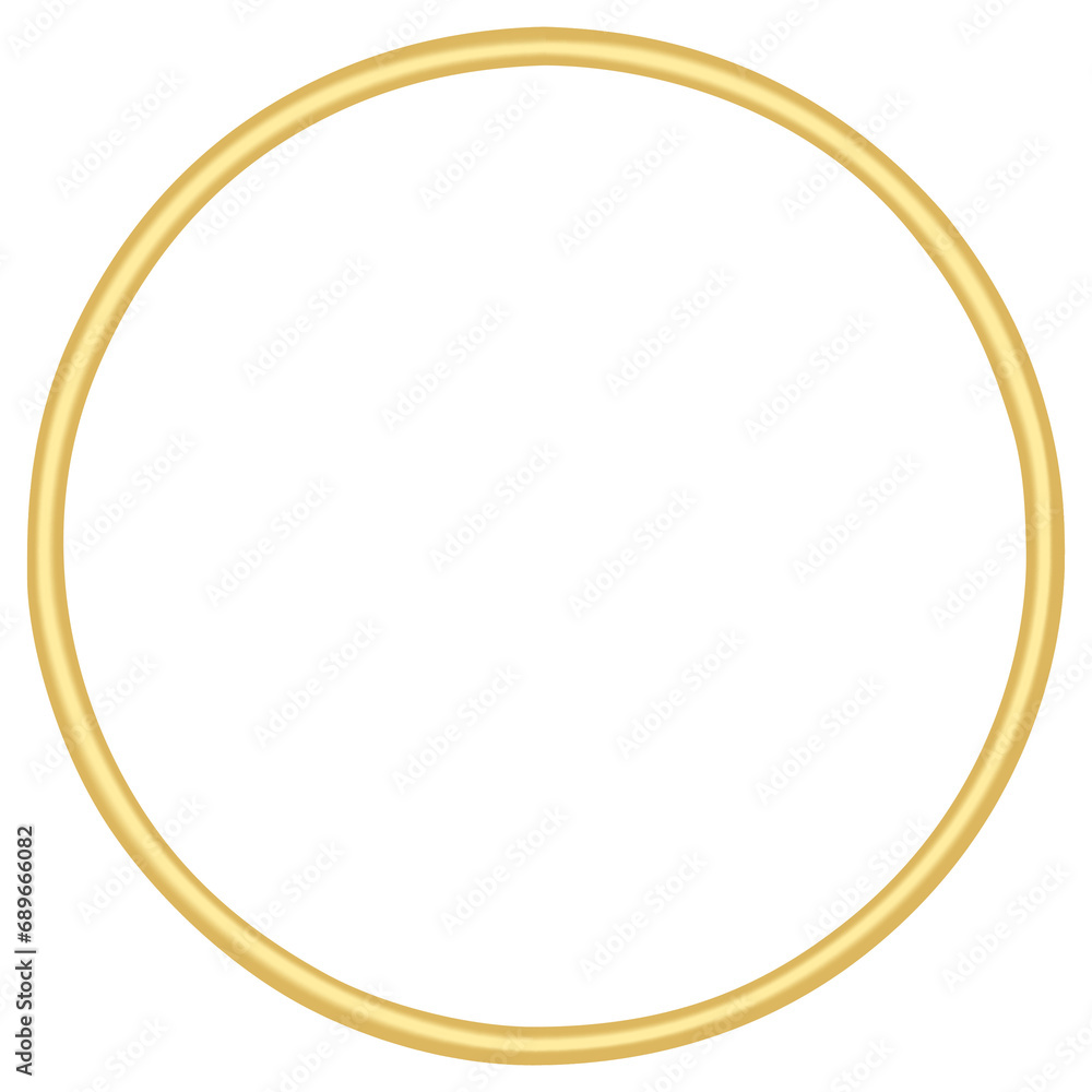 Gold realistic Sphere Frame Gold realistic Sphere Frame