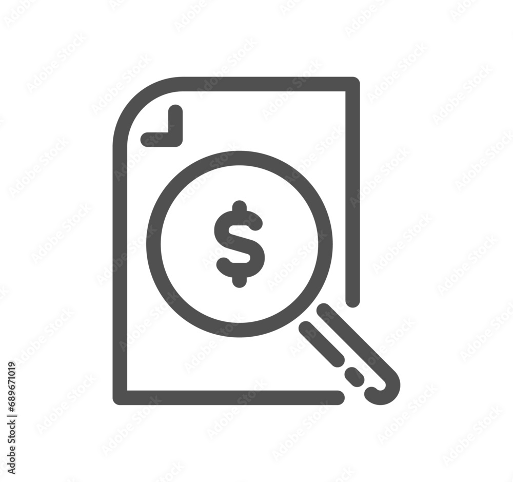 Banking and finance related icon outline and linear vector. Banking and finance related icon outline and linear vector.
