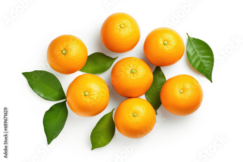 A cluster of juicy oranges, packed with healthy goodness and natural sweetness. © EdNurg