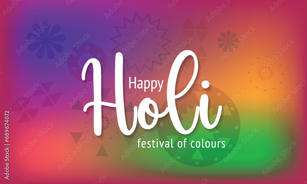 Holi festival of colors, color powder vector