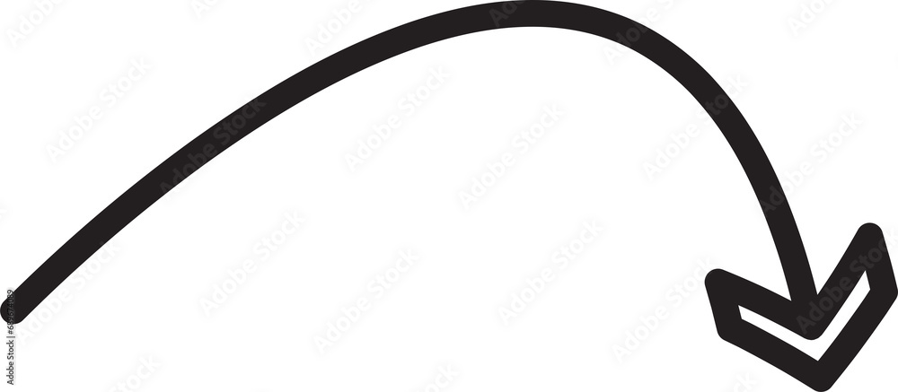 Curved Arrow Symbol
Curved Arrow Symbol