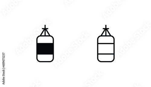 Sand Box icon design with white background stock illustration