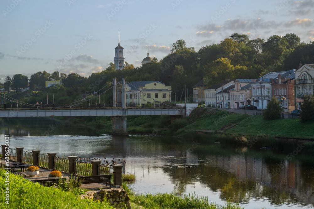 Torzhok is a picturesque city in the Tver region of Russia on the banks of the Tvertsa River. It is a trading city, known since the 12th century.