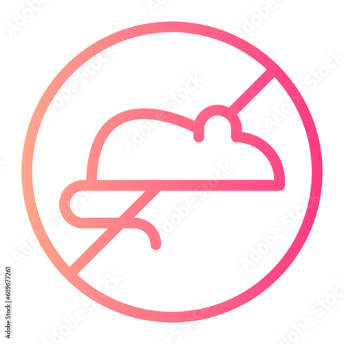 No Rodents gradient icon