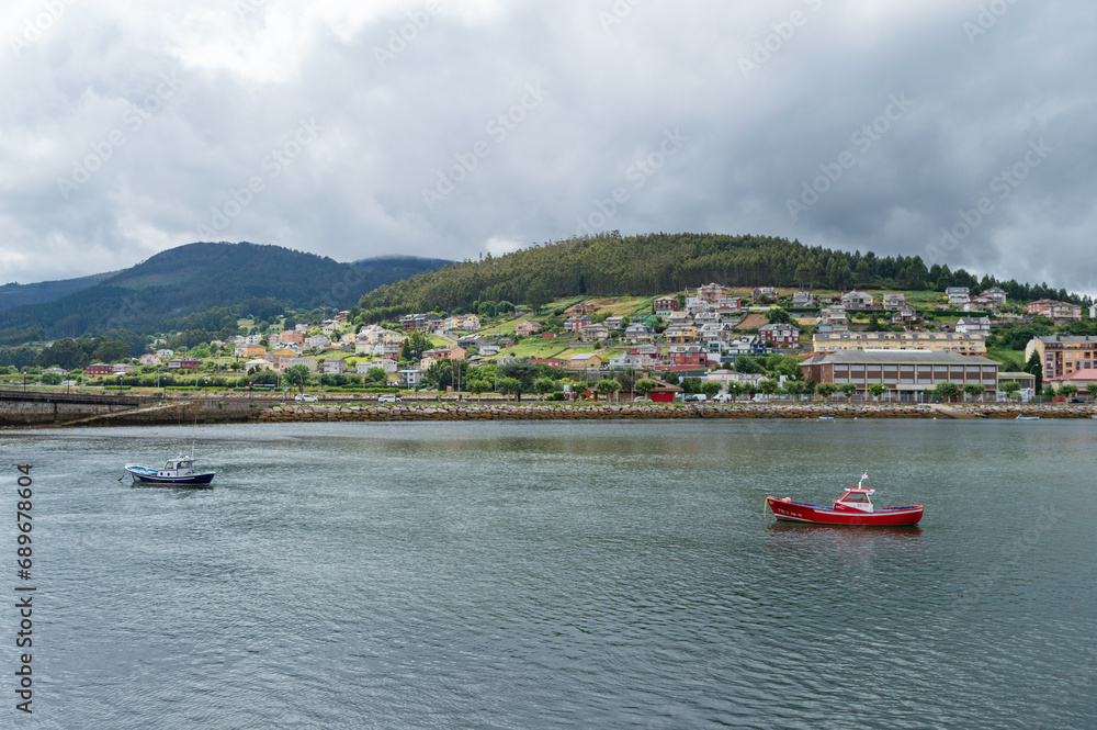 Obraz premium Sea landscape with clouds
