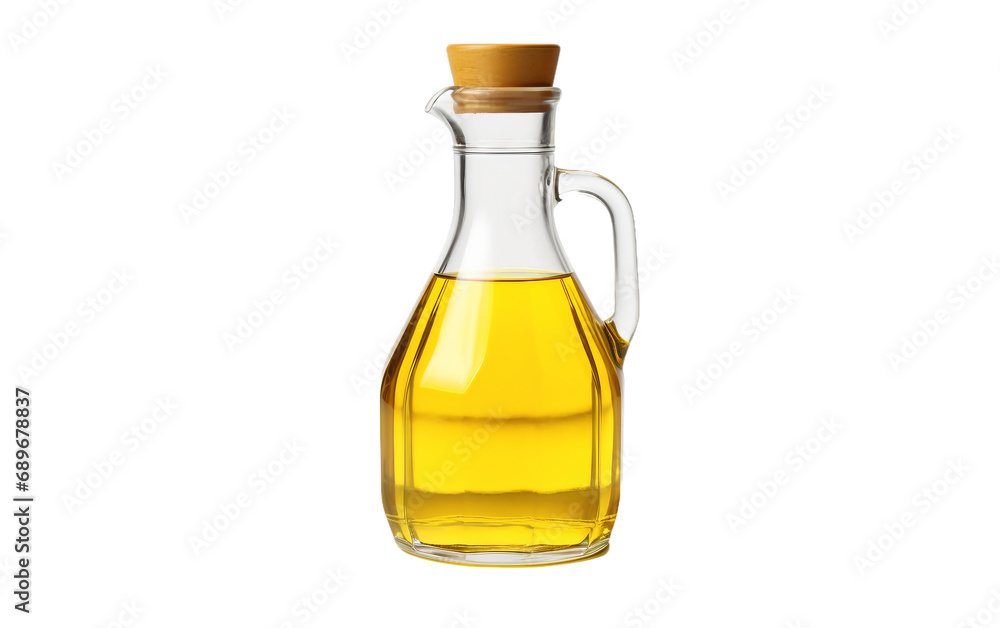 Cooking Oil Bottle On Transparent background