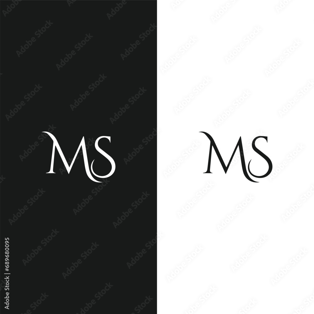 MS logo M S design White MS letter MS M S letter logo design MS logo M S design White MS letter MS M S letter logo design