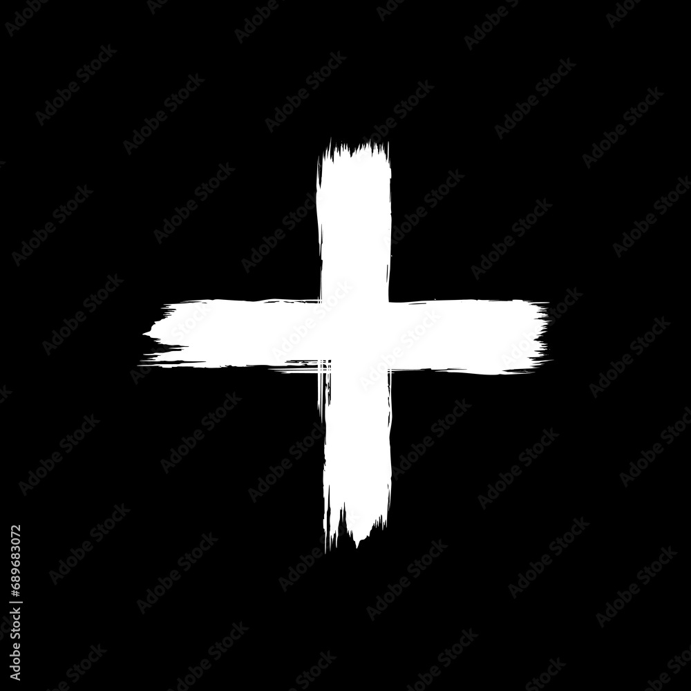 Paint Brush Brush Stroke Abstraction Plus shape can use for Logo Paint Brush Brush Stroke Abstraction Plus shape can use for Logo