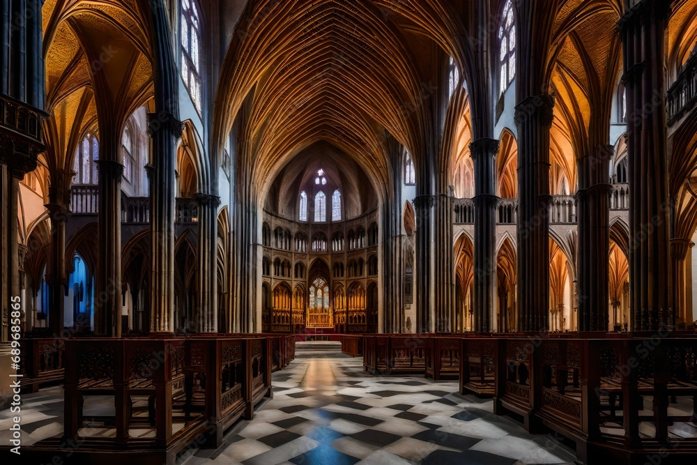 Fototapeta premium interior of church