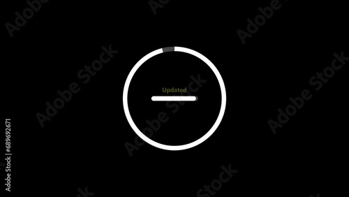 Uploading icon a abstract black background.