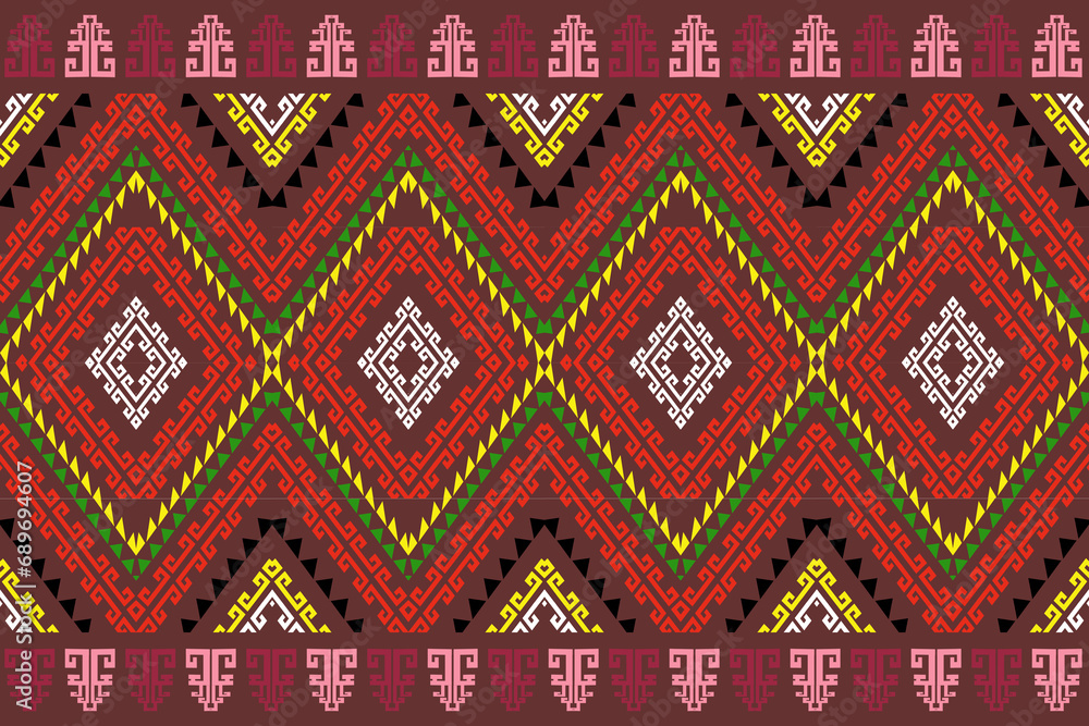 Traditional ethnic,geometric ethnic fabric pattern for textiles,rugs,wallpaper,clothing,sarong,batik,wrap,embroidery,print,background, illustration Traditional ethnic,geometric ethnic fabric pattern for textiles,rugs,wallpaper,clothing,sarong,batik,wrap,embroidery,print,background, illustration