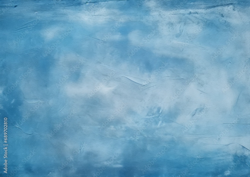 Obraz premium Top view beautiful abstract grungy navy blue stucco wall background texture in cold mood