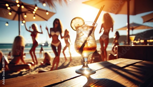 Sunset Beach Party  © Svitlovska