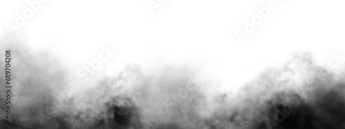 Dark Color smoke fog on isolated background. Texture overlays. Design element. vector cloudiness, Template fog. Vector illustration